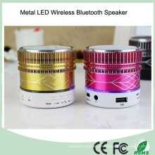 2016 heißer verkaufender Metall drahtloser LED Bluetooth Lautsprecher (BS-118)